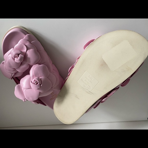 NEW! ATELIER 03 VALENTINO Rose Edition Sandals Slides Shoes - Picture 7 of 8